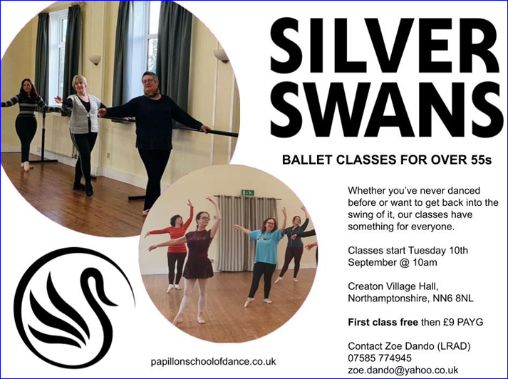 Ballet classes for Over 55s